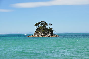 abel Tasman Park, new Zealand, beach, sea, coast, rock, water, jungle, vacations, national, park