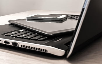 electronics, technology, devices, laptop, tablet, phone, connection, digital, gadget, black, digitally