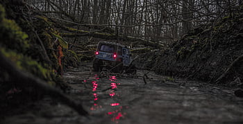 rc, tapety na plochu, džíp, jeep rubicon, avto, auto, kovboj, honák, sportovní, off-roud, Příroda, terén