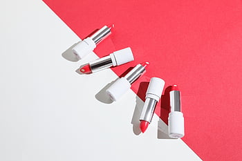 rtěnky, makeup, kosmetika, kosmetických výrobků, kosmetické výrobky, izolovaný, růžová rtěnka