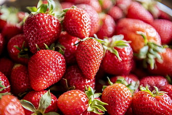 jahoda, zdravý, vegan, oběd, ovoce, jídlo, čerstvý, jahody, výživa, vegetariánský, detox