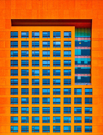 costruzione, architettura, facciata, grattacielo, esterno, finestre, edificio per uffici, Palazzo residenziale, urbano, città