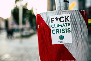 crisi climatica, azione per il clima, etichetta, Posta rossa, via della città, difesa del clima, consapevolezza ambientale, venerdì per il futuro, cambiamento climatico, contesto urbano, segno di protesta