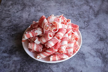 rovinné vepřové břicho, vepřové břicho, maso, prodejna masa, korejština, Korejské jídlo