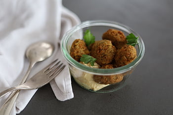 falafel, πιάτο, φαγητό, μεσημεριανό, χούμους, αραβικός, γεύμα, μίζα, γευστικός, νόστιμο, χορτοφάγος