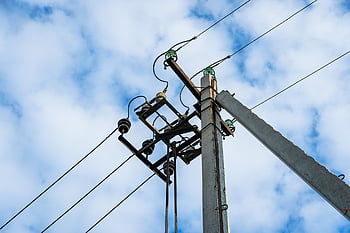 elektřina, Podpora elektrického vedení, drát, vedení, řádek, kabel, energetika, elektrické vedení, Příroda, vysokého napětí, elektrifikace