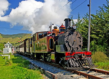 Steam locomotive, W192, Ferrymead Heritage Park, Railway, Steam engine, New Zealand, Government Railways, Addington Workshops, Christchurch, Historical train