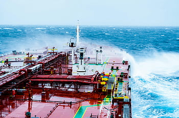 nákladní loď, drsné oceánské vlny, jasný den, plachetnice, moře, během dne, navigace, oceán, vln, námořní, plavidlo