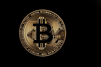 bitcoin, gold, coin, icon, symbol, logo, bitcoin Gold, bitcoin Logo, currency, cryptocurrency, black Background