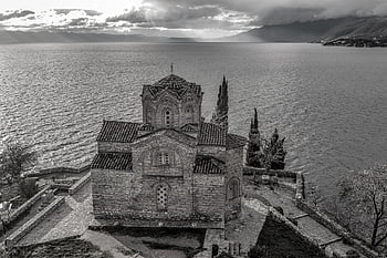 saint john ve společnosti kaneo, severní Makedonie, kostel, krajina, náboženství, jezero ohrid, architektura, ochrid, cestovní ruch, světlo, ohrid