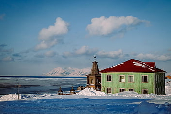 moře, led, svalbard, barentsburg, Norsko, arktický, Příroda, Studený, krajina