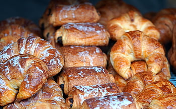 pasticcini, croissant, spuntino, dolce, cibo, torte, dolci
