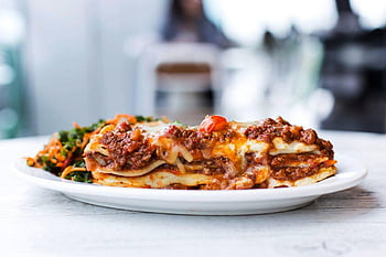 jídlo, lasagne, sýr, maso, těstoviny, omáčka, plátek, kuchyně, pečený, gurmán, Svačina