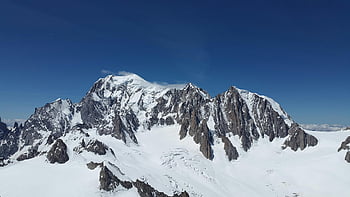 letecké snímkování, hora, Snow-pokryté vrcholy, jasně modrá obloha, dechberoucí výhled, horské vrcholy, zasněžené, letecký pohled, horské krajiny, alpské scenérie, vysoká nadmořská výška