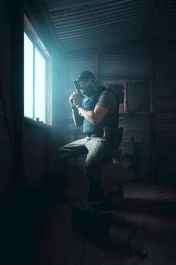 officer, handgun, room, military, armed, soldier, mask, bulletproof Vest, gun, weapon, firearm