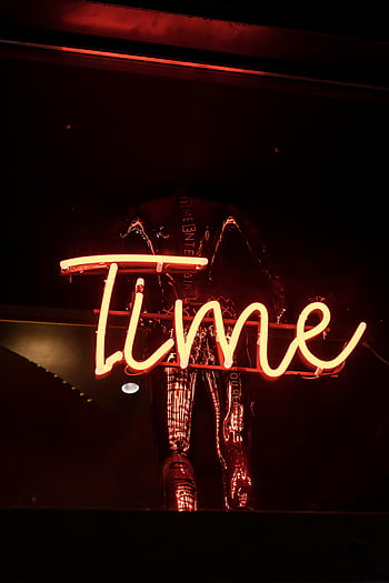neon tabela, parlak ışık, kırmızı parıltı, gece çekimi, aydınlatılmış metin, kentsel ayarı, modern dizayn, neon sanat, parlayan işaret, neon aydınlatma, neon ekran