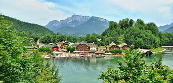 königssee, berchtesgaden, bavaria, landscape, vacations, idyllic, national Park, tourism, upper Lake