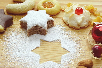 hvězda, vystříhnout, zimtstern, cookies, Skořicový koláček, pečené dobroty, pečivo, zachází, cukroví, jídlo, pečený
