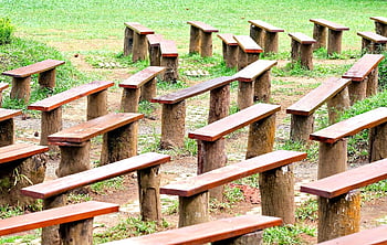 wooden Bench, outdoor, bench, park, sitting