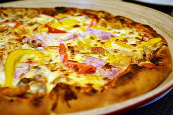 the Pizza, oven, food, delicious, nutrition, cheese, restaurant, the Dough, kitchen, wood, tomato