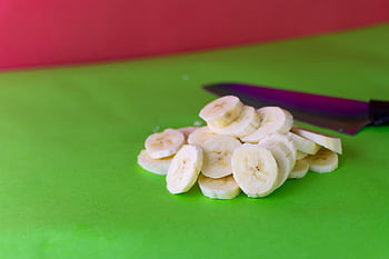 banana, sweet, food, delicious, fruit, ice Cream, puddings, refreshment, orange, yellow, green