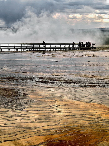 yellowstone, national Park, wyoming, usa, nature, landscape, wilderness, outdoors, scenery, geyser, hot