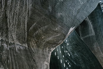 krápníky, solný důl, Rumunsko, salina turda, texturované skalní formace, dramatický pohled, podzemní jeskyně, přirozený zázrak, geologickou formaci, turistická atrakce, Historie těžby