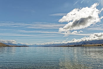 new Zealand, location Tekapo, lake, water, mackenzie Country, canterbury, south Island, nature, landscape, mountains, heaven