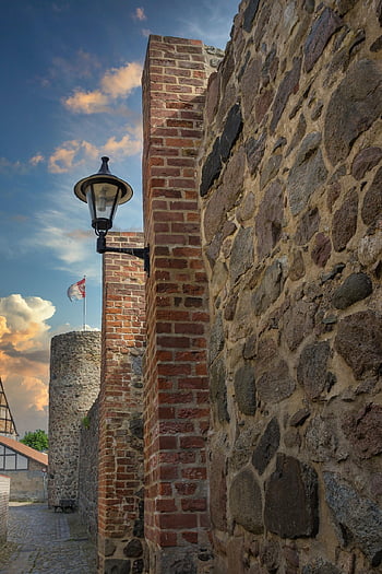 owl Tower, old, city Wall, templin, uckermark, architecture, historical, historic Center, middle Ages, stone Wall, wall