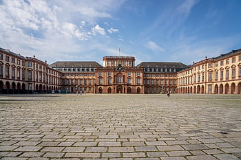 mannheim, Německo, baden-wuerttemberg, baden württemberg, Hrad Mannheim, Barokní zámek, barokní, hrad, budova, bohatství, architektura