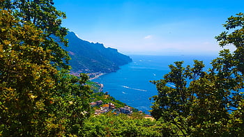 pobřežní, amalfi, stojí to, středomoří, salerno, moře, Itálie, Sorrento, campania, nebe, positano