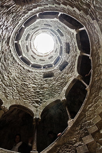 quinta Da Regaleira, stairs, sintra, masonic, light, understanding, religion, enlightenment, spirituality, think, initiation