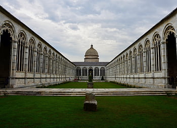 pisa, toskánsko, Itálie, hřbitov, architektura, památník