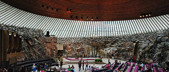 dome Of The Rock, helsinki, finland, city, architecture, church, dom, famous