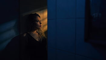 portrait, woman, person, mystery, emotions, light