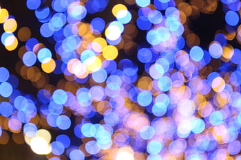 bokeh fotografie, Noční bokeh, barevné bokeh, abstraktní vzor, slavnostní pozadí, umělecké zázemí, bokeh světla, noční fotografie, bokeh efekt, svátek světel, Dekorativní bokeh
