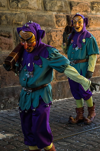 carnevale, costume, fasnet, alemannico svevo, maschera di legno, lavorato, gilda, gilda degli sciocchi, freiburg, Festival, celebrazione