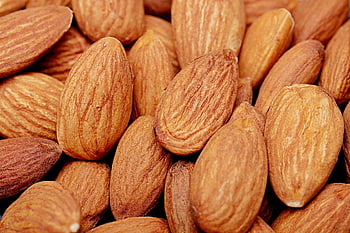almonds, nuts, protein, healthy, whole, edible, kernel, composition, natural, organic, product