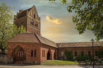 prenzlauerská brána, muzeum, starý, městská zeď, templin, uckermark, architektura, historický, historické centrum, středověk, kamenná zeď
