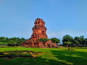 chrám, Jáva, Indonésie, východní Jawa, mojokerto, budha, historické budovy, Chrám Brahu, historický, kultura, mezník