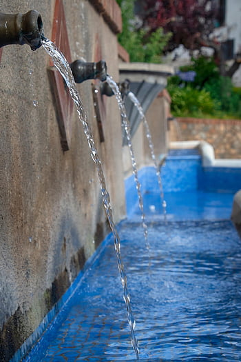 water, source, rural, field, nature, travel, drinking