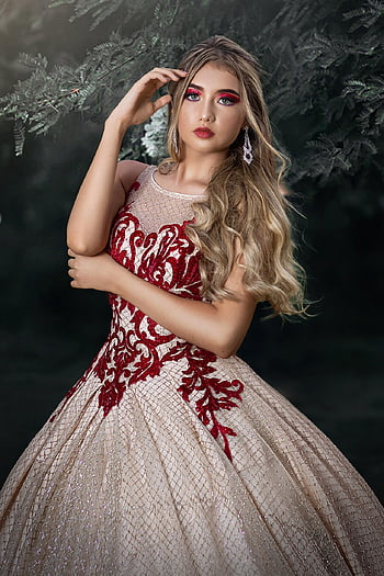žena, princezna, kostým, talár, šaty, elegantní, krása, móda, Krásná, pěkný, Mladá žena