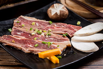 tulang rusuk, BBQ ala Korea, bbq, la 갈비, 갈비, 양념갈비, Tidak ada komentar