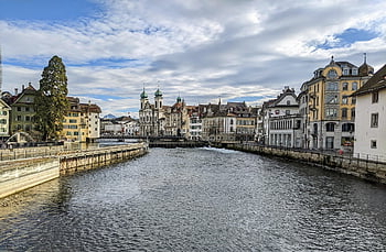 rivière, luzerne, Suisse, tourisme, L'Europe , eau, reus