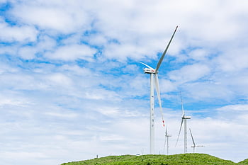 rüzgar türbinleri, Rüzgar çiftliği, Rüzgar enerjisi, fırıldak, doğa, yenilenebilir enerji, gökyüzü, bulut, guizhou, guiyang, huaxi