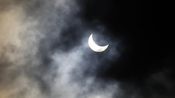 ηλιακή έκλειψη, ηλιακός, ήλιος, φεγγάρι, ζωδιακός κύκλος, αστρονομία, χώρος, ουρανός, φωτοβολίδα, πλανήτης, τηλεσκόπιο