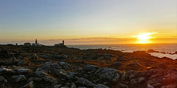 Faro De Corrubedo, galicie, vacaciones