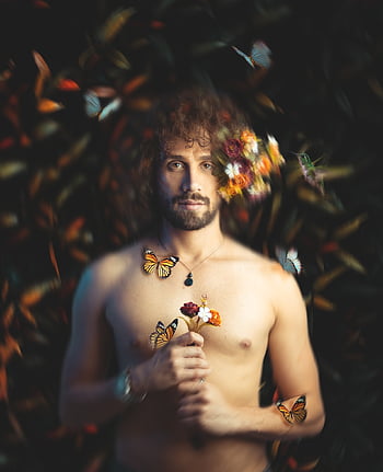 man, beauty, male, boy, portrait