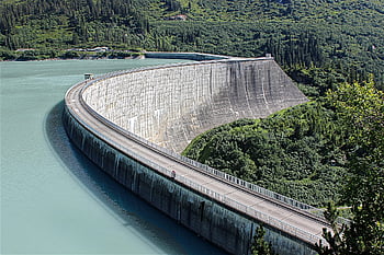 nádrž, přehrada, přehradní zeď, voda, budova, elektrárna, Vodní elektrárna, energie, vodní síla, elektřina, generátor elektřiny