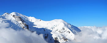 hory, chamonix, Alpy, Francie, Příroda, sníh, krajina
